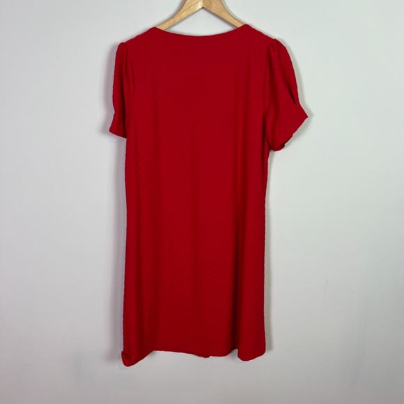 Jessica Howard Red Midi Dress - Picture 4 of 8